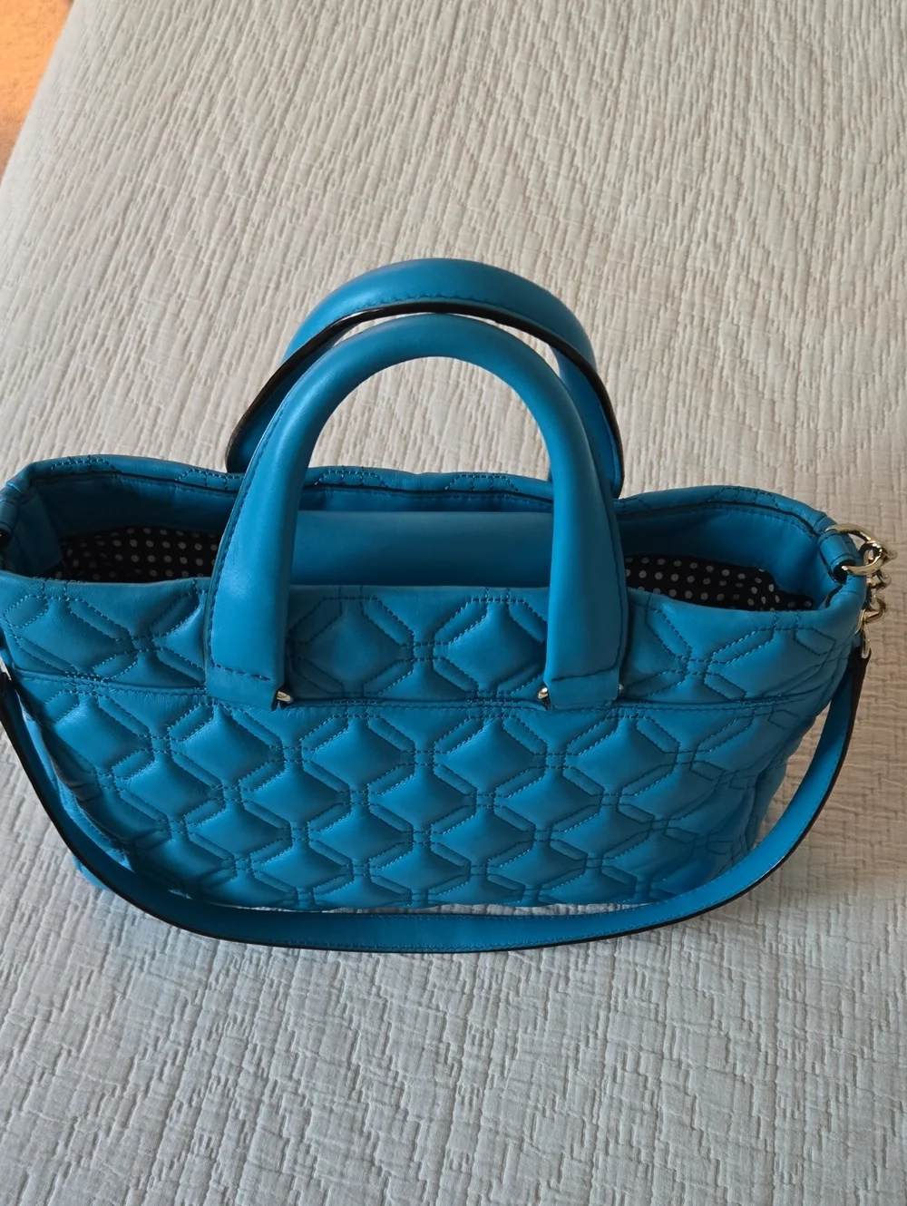 KATE SPADE New York ASTOR COURT LILA  Quilted leather East West shoulder bag